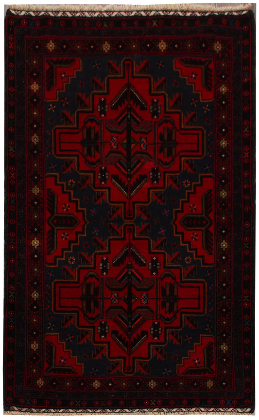 Super Fine Tribal Rug 90 x 150 Cms approx