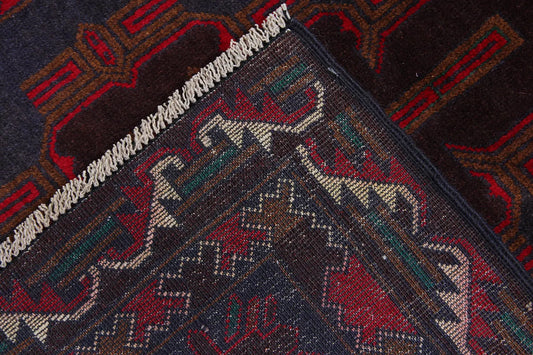Super Baluchi Rug – Classic Tribal Pattern, 85 x 125 cm