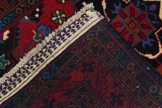 Super Baluchi Rug – Tribal Geometric Accent, 85 x 125 cm