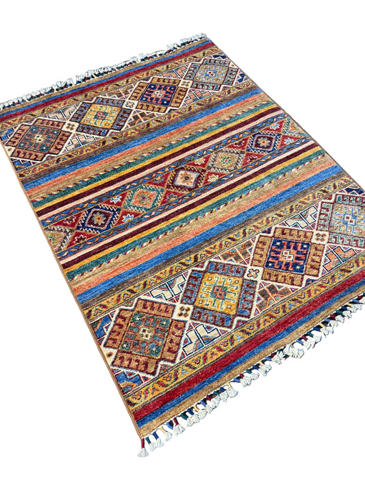 Khorjin Carpet Hand Knotted Carpet 119 x 93 Cms approx