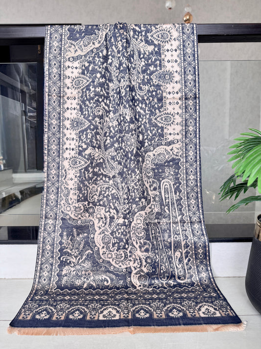 Cashmere Stole Jamawar 28 x 80 inches(approx)