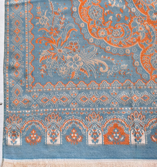 Cashmere Stole Jamawar 28 x 80 inches(approx)