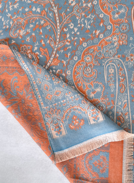 Cashmere Stole Jamawar 28 x 80 inches(approx)