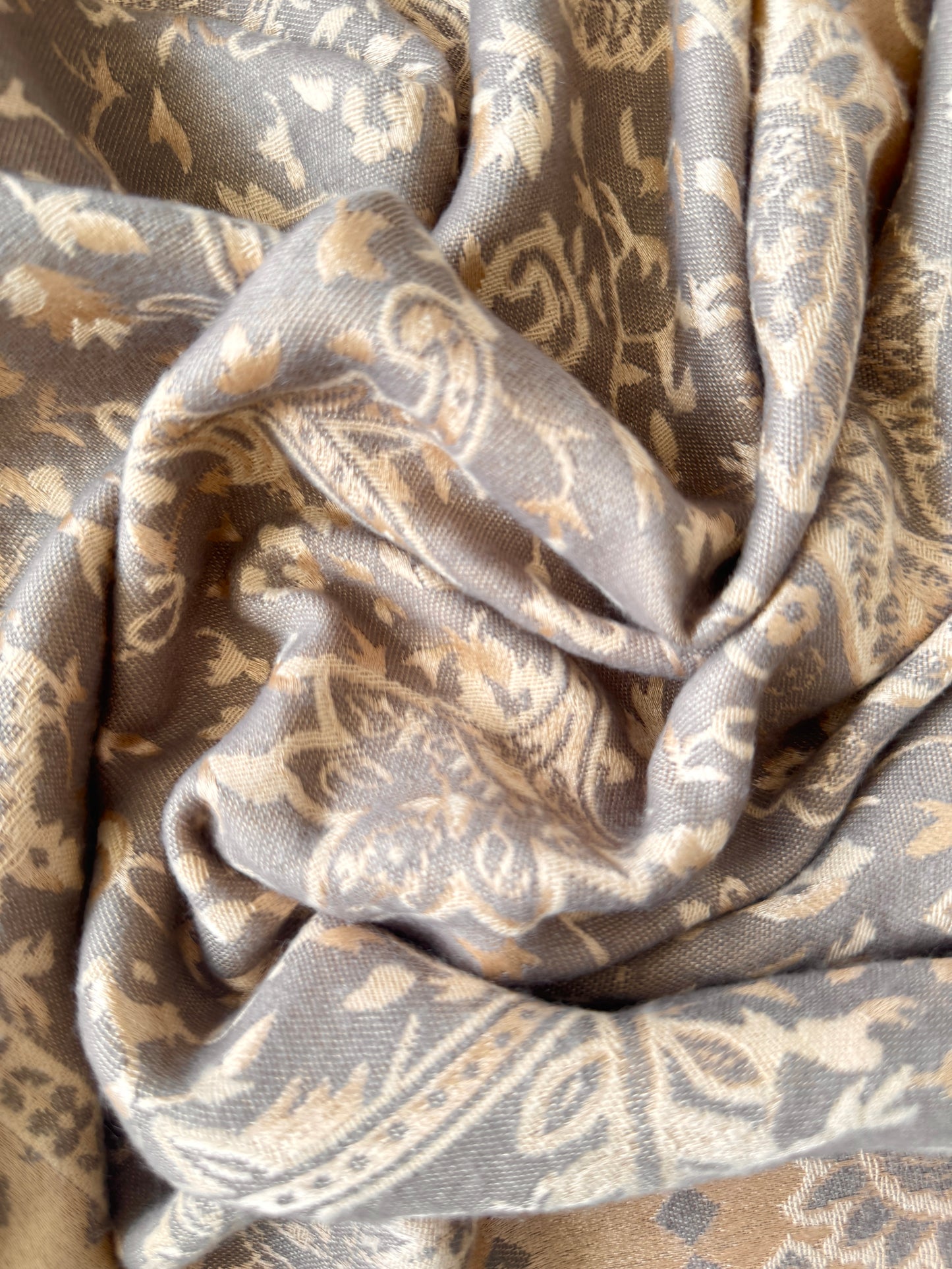 Cashmere Stole Jamawar 28 x 80 inches (approx)