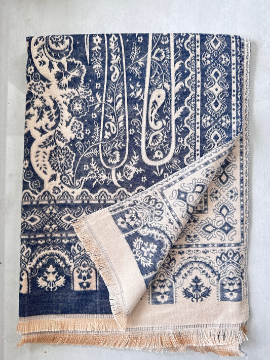 Cashmere Stole Jamawar 28 x 80 inches(approx)