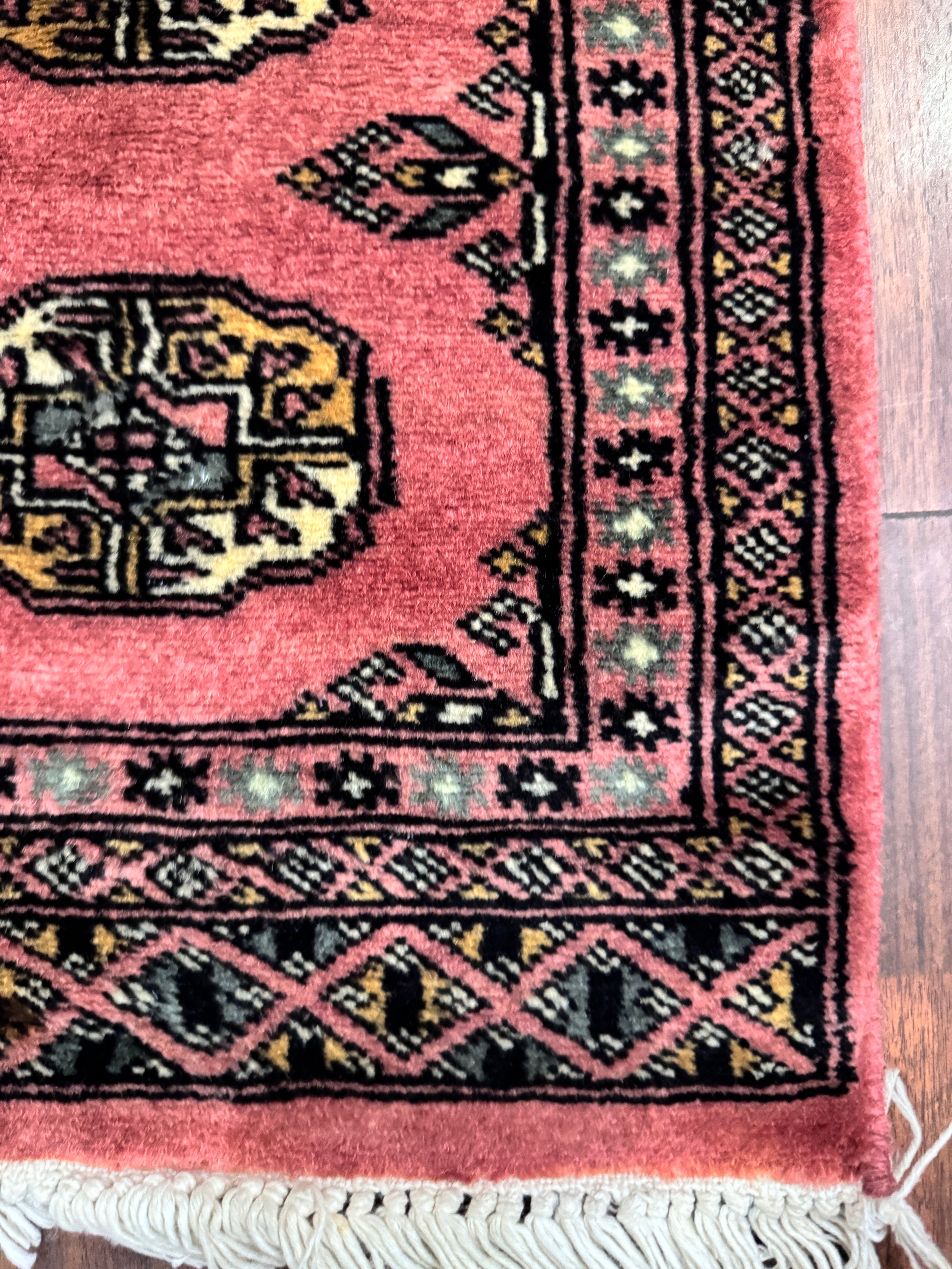 Traditional Mori Bokhara Hand-Knotted Rug – 2 x 3 ft | Pure Wool Oriental Carpet