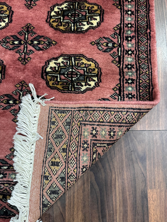 Traditional Mori Bokhara Hand-Knotted Rug – 2 x 3 ft | Pure Wool Oriental Carpet