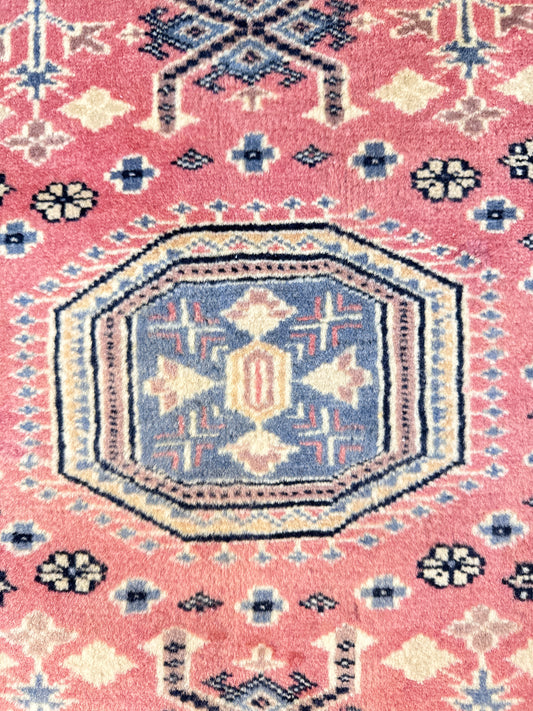 Pakistani Knotted Woolen Carpet 2 x 3 ft