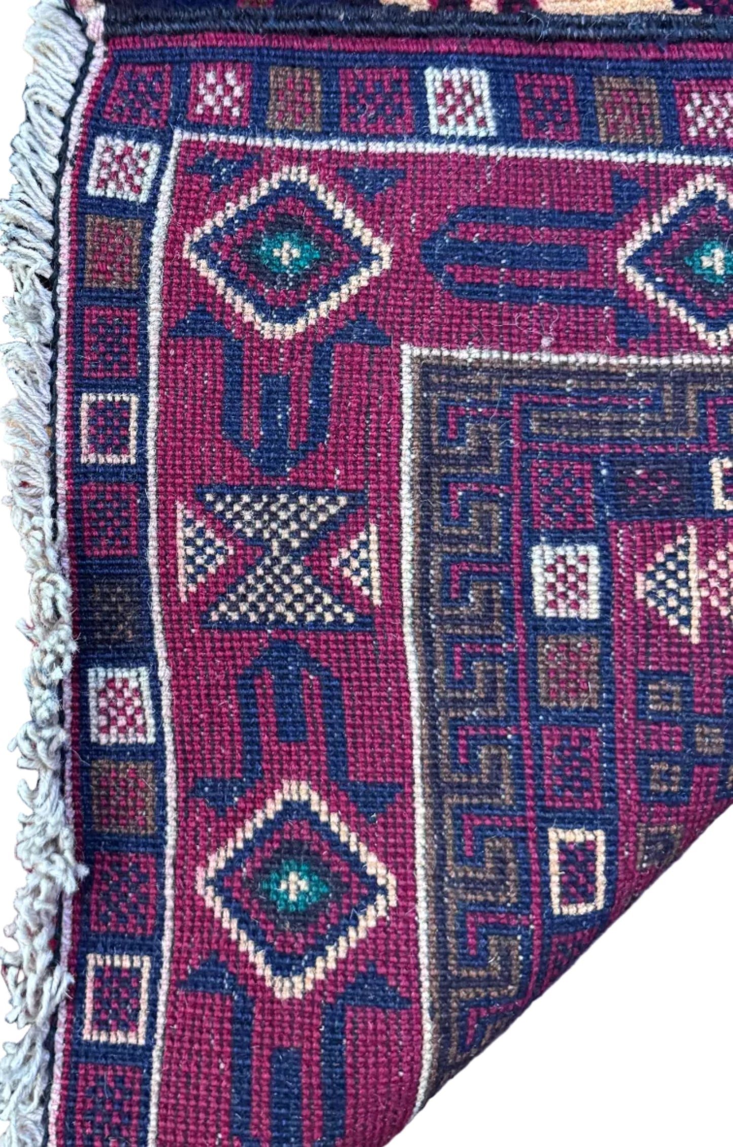 Hand knotted baluchi Rug 84 x 148 cms approx