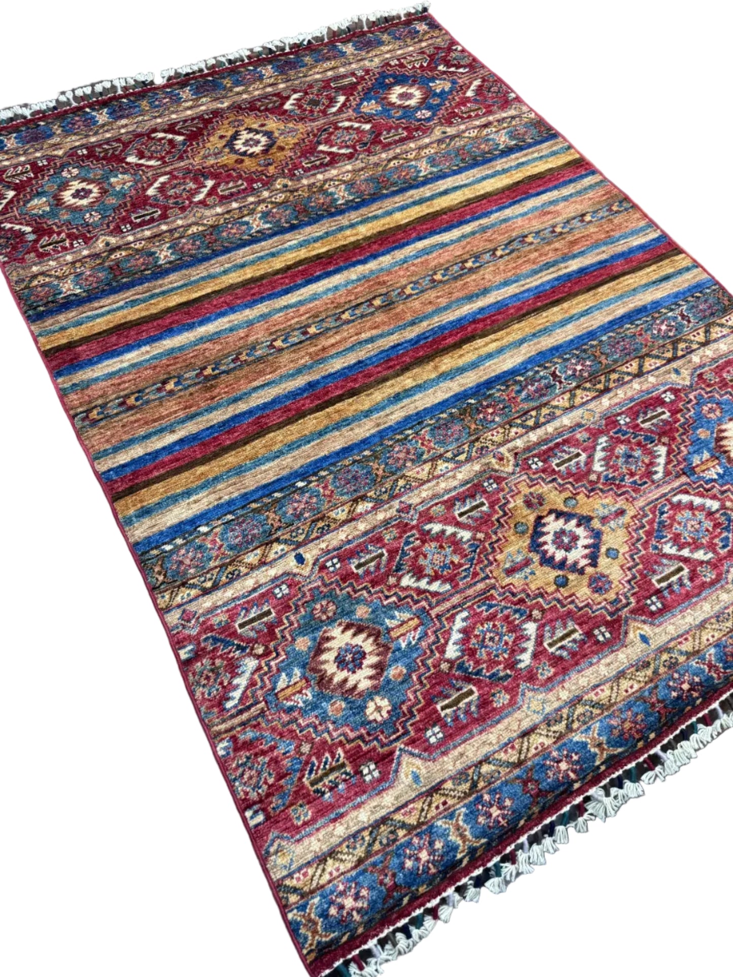 Khorjin Carpet Hand Knotted 155 x 110 cms approx