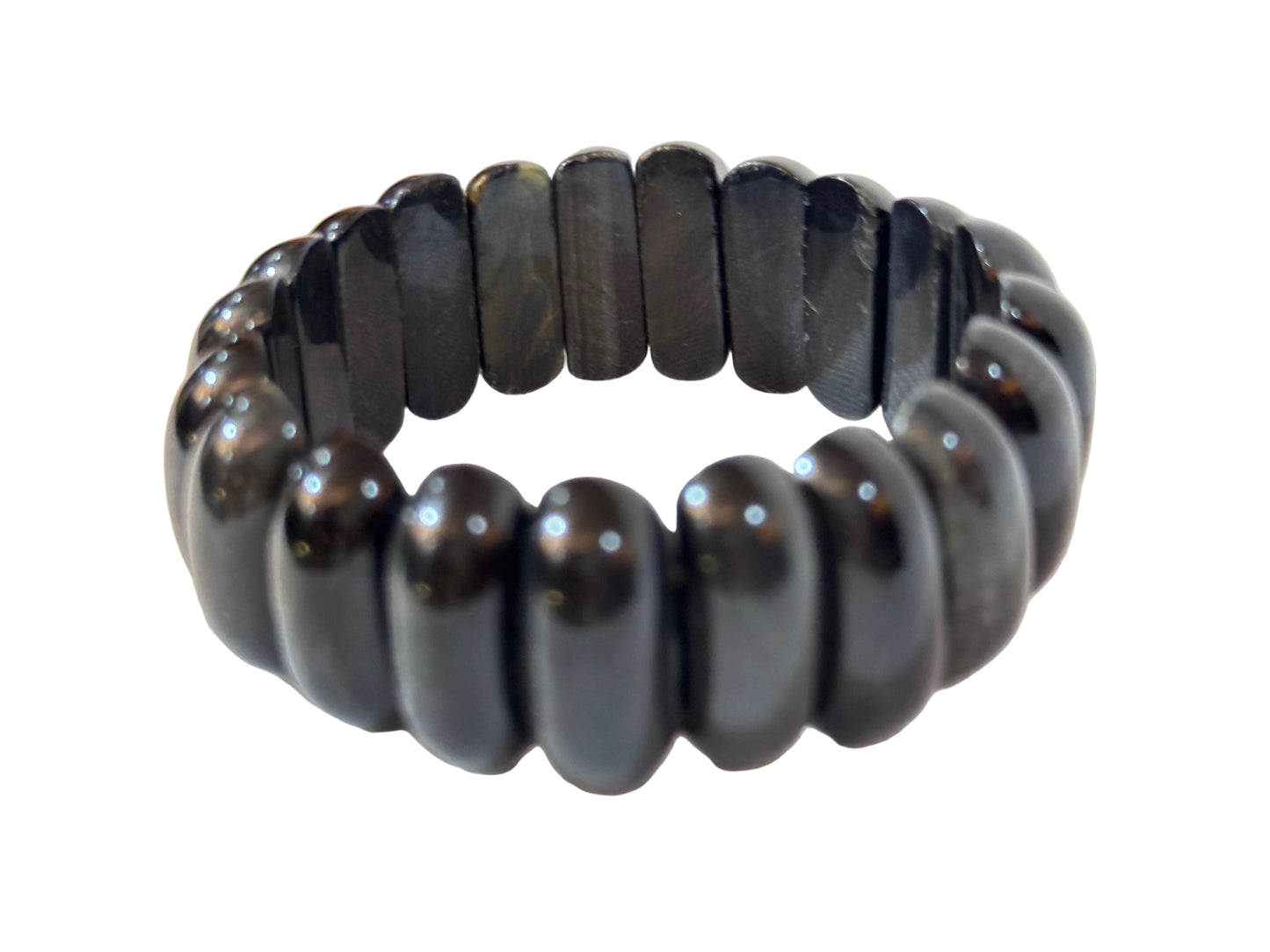 Natural  Black Tiger Eye Stone Bracelet