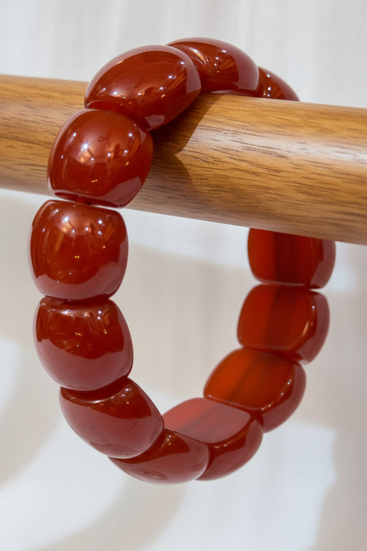 Natural Agate Haqeeq Stone Bracelet