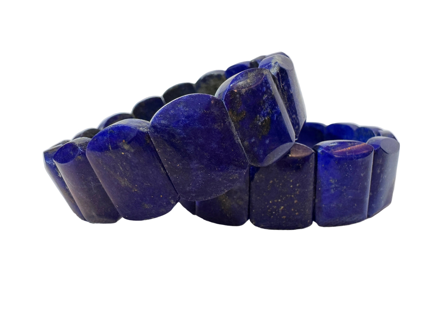 Lapis Lazuli Lajwar Semi Precious Stone Bracelet