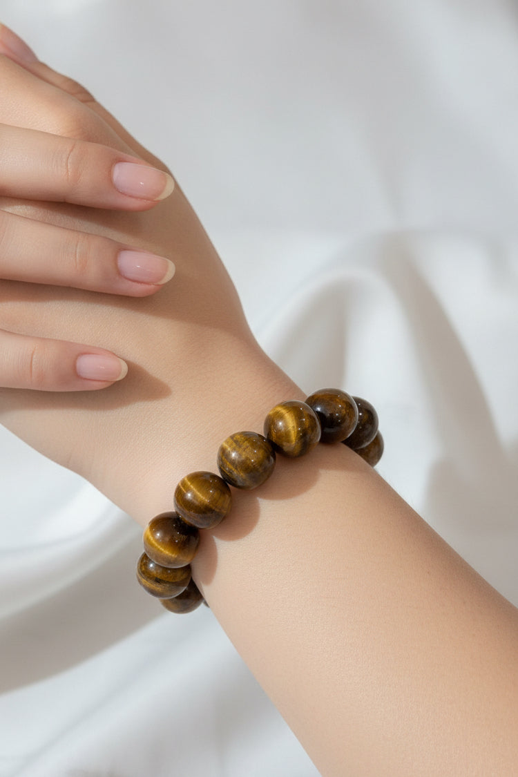 Natural Tiger Eye Stone Bracelets
