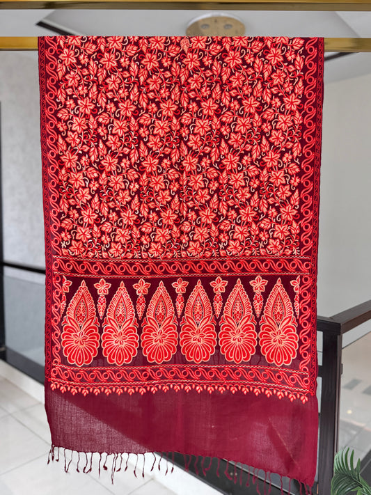 Ari Jaal Stole  28 x 80 inches approx