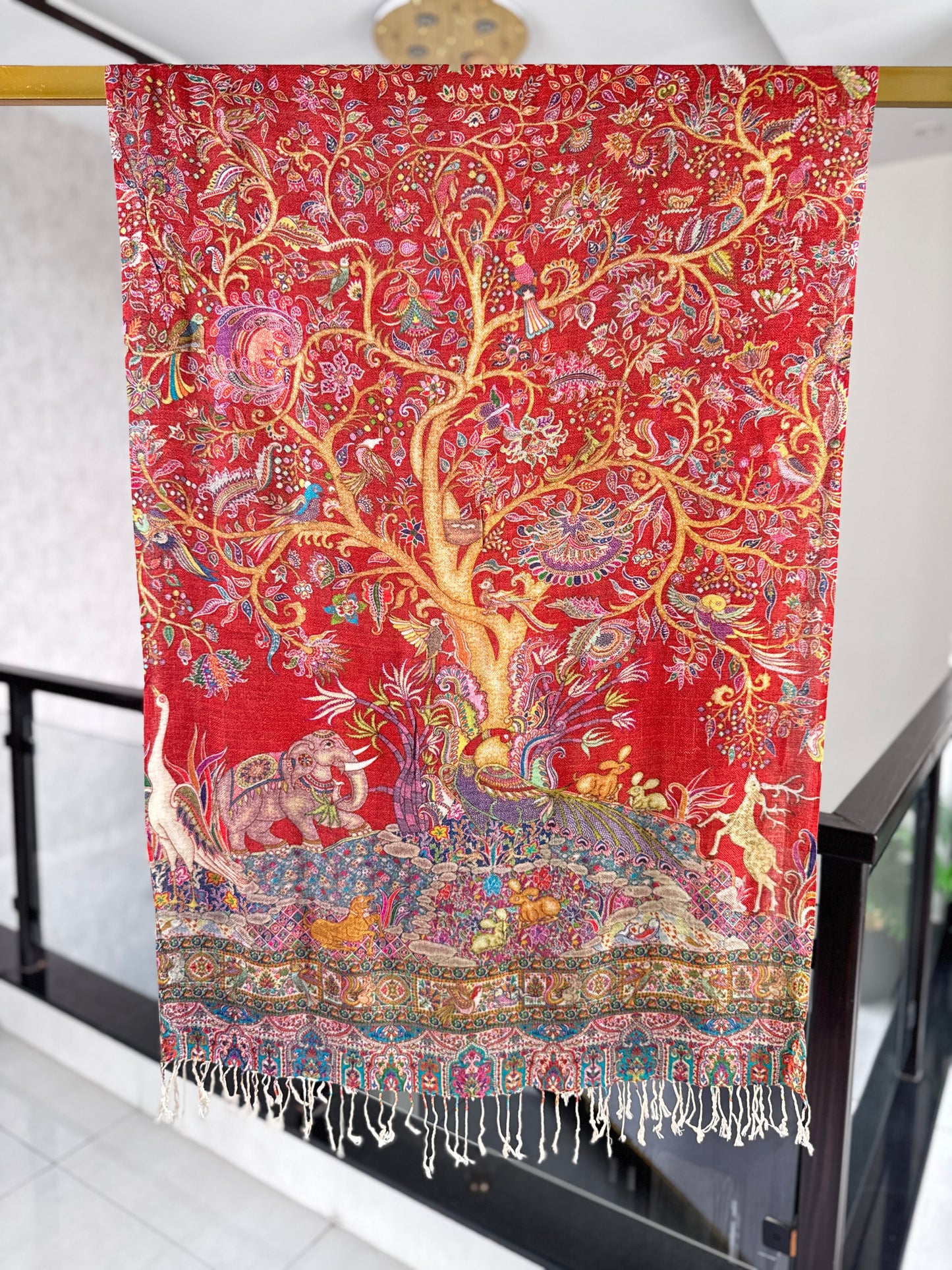 Printed Stole 28 x 80 inches approx