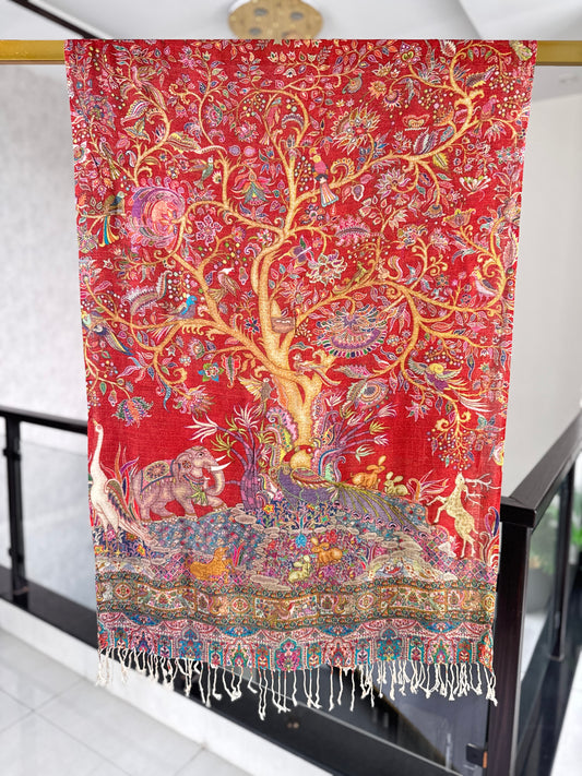 Printed Stole 28 x 80 inches approx