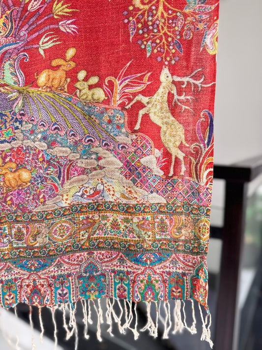 Printed Stole 28 x 80 inches approx