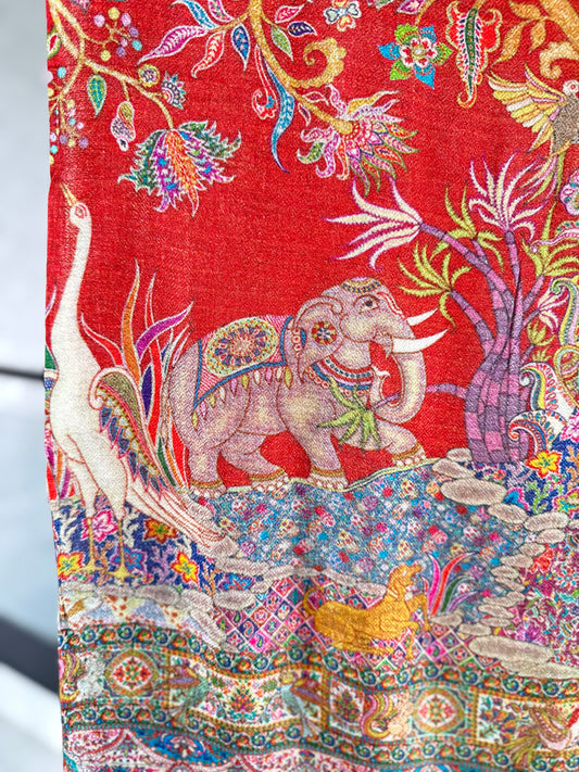 Printed Stole 28 x 80 inches approx