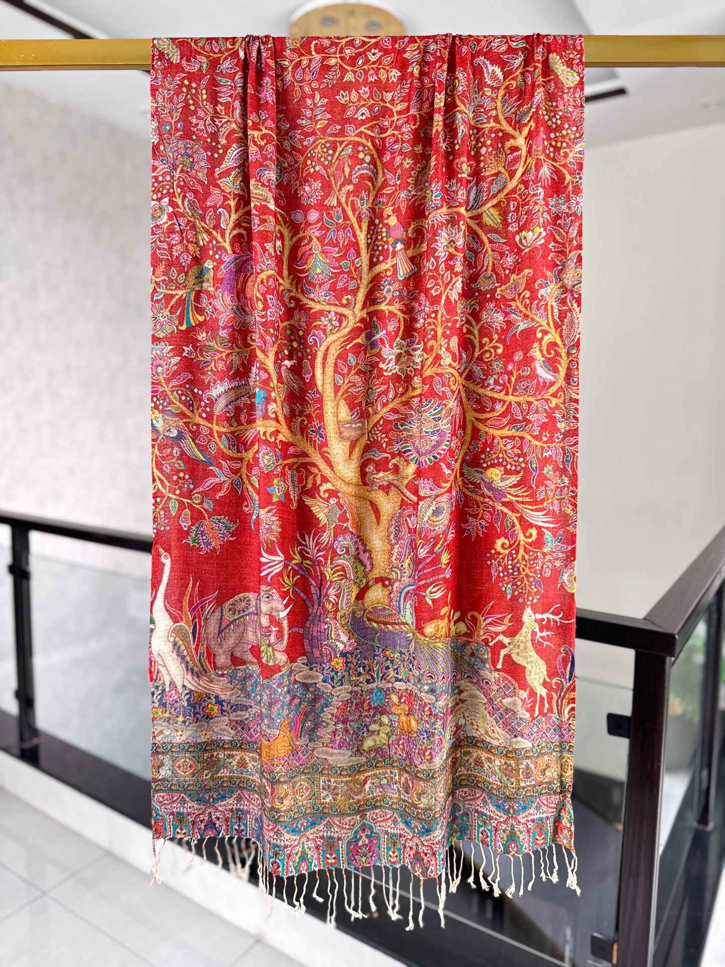 Printed Stole 28 x 80 inches approx