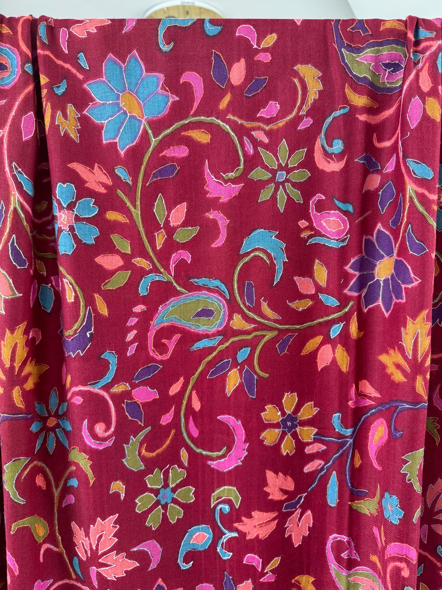 Kalamkar Sui Shawl 45 x 90 inches Approx