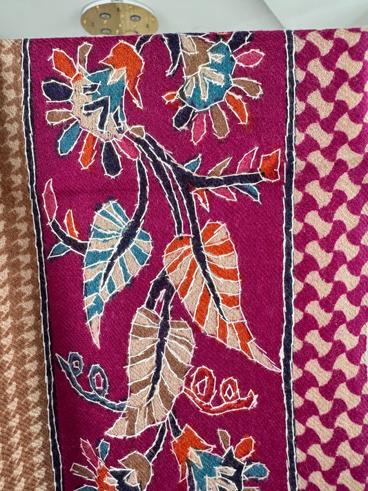 Kalamkari Sui Shawl 45 x 90 inches approx