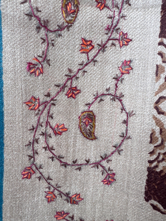 Kalamkari Sui Shawl 45 x 90 inches approx