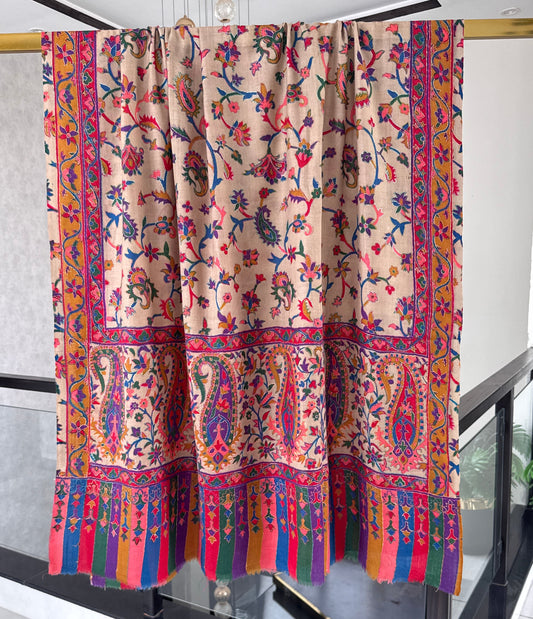 Kalamkari Sui Shawl 45 x 90 inches approx