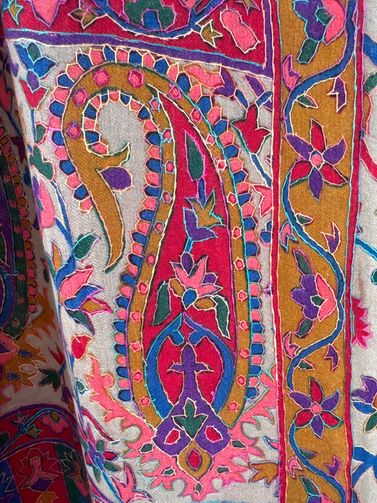 Kalamkari Sui Shawl 45 x 90 inches approx