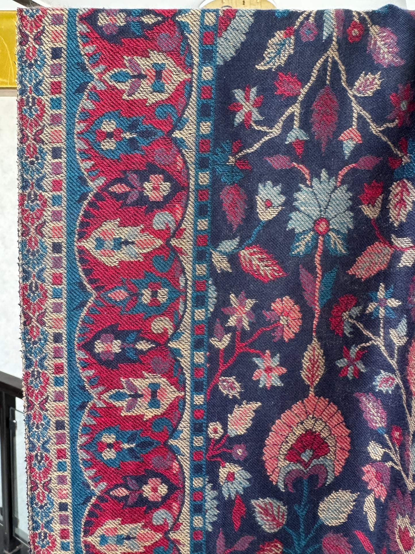 Blue Kani Shawl