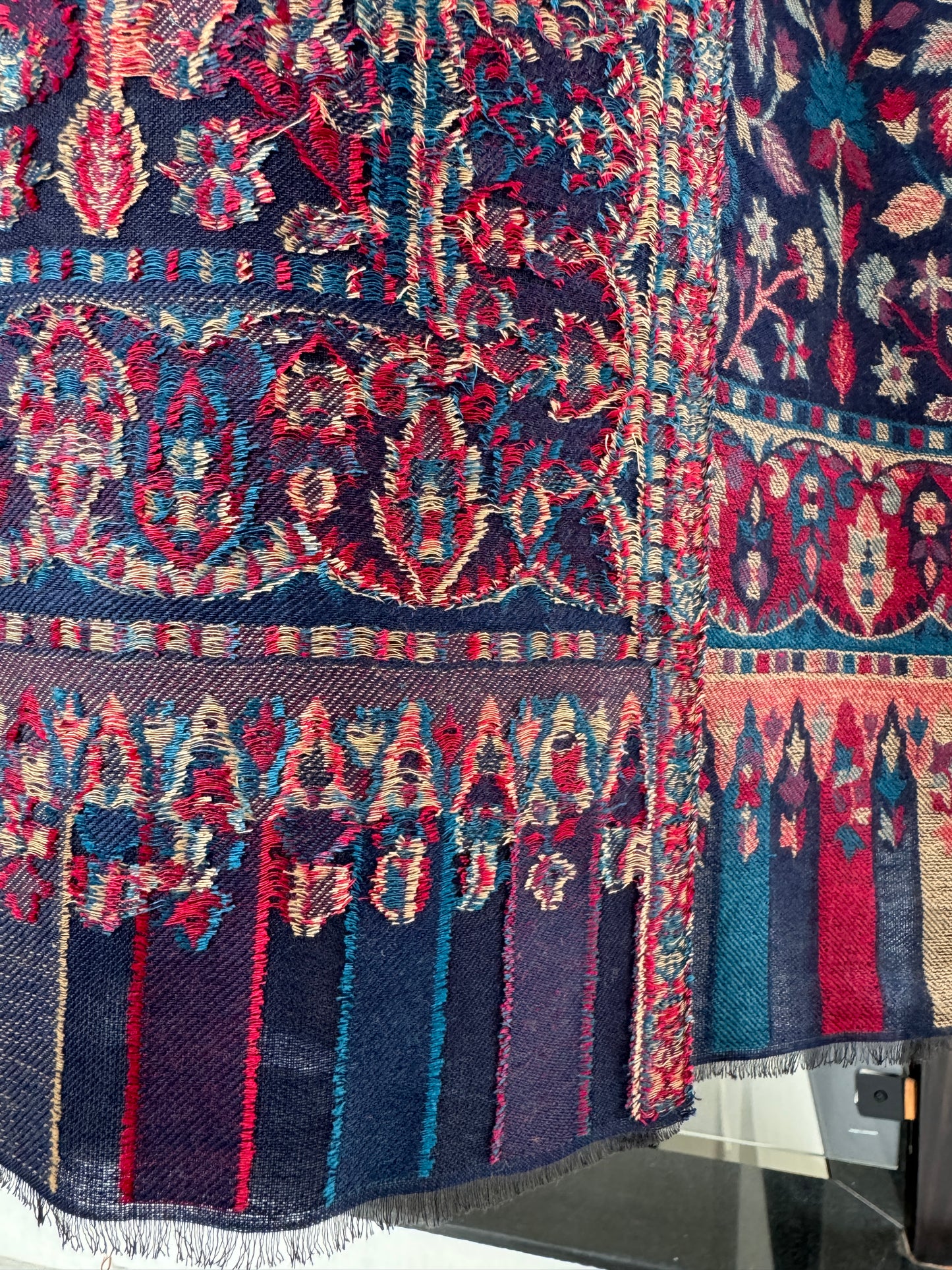Blue Kani Shawl
