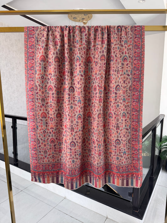 Beige Kani Shawl