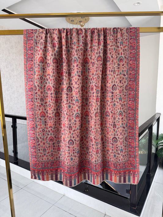 Beige Kani Shawl