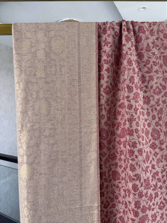 Beige kani reversible Shawl 40 x 80 inches