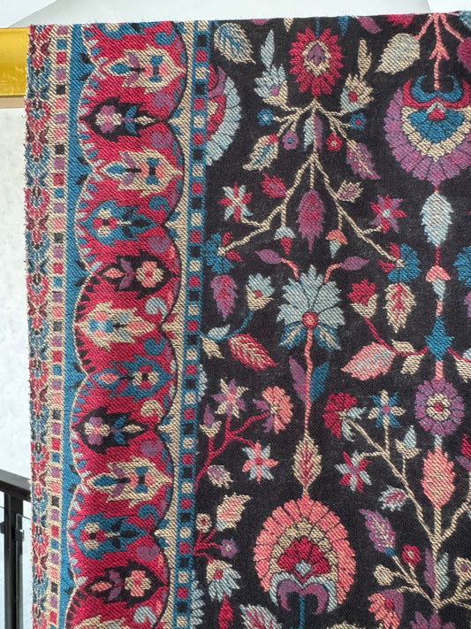 Black Kani shawl 40 x 80 inches approx