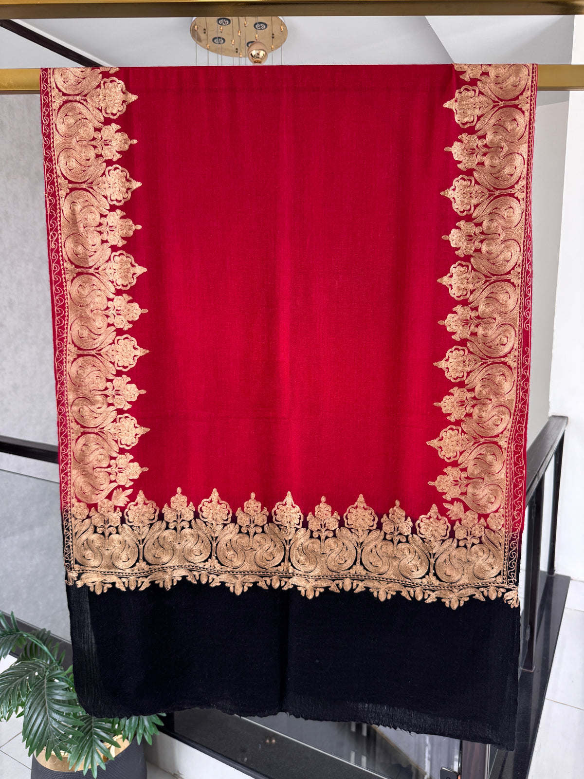 Light pashmina tie & dye stole 28 x80 inches approx