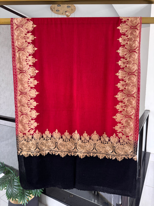 Light pashmina tie & dye stole 28 x80 inches approx