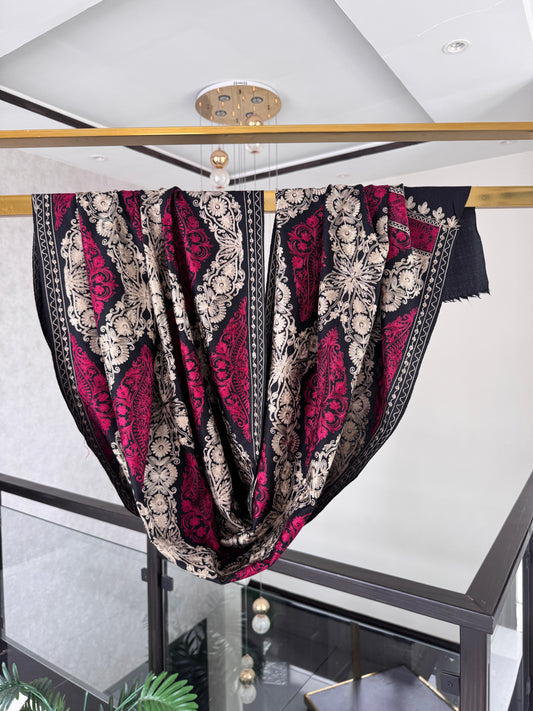 Light Pashmina Stole – Classic Drape, 28x80 inches approx
