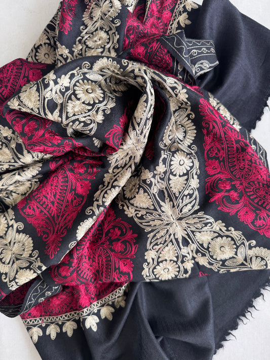 Light Pashmina Stole – Classic Drape, 28x80 inches approx