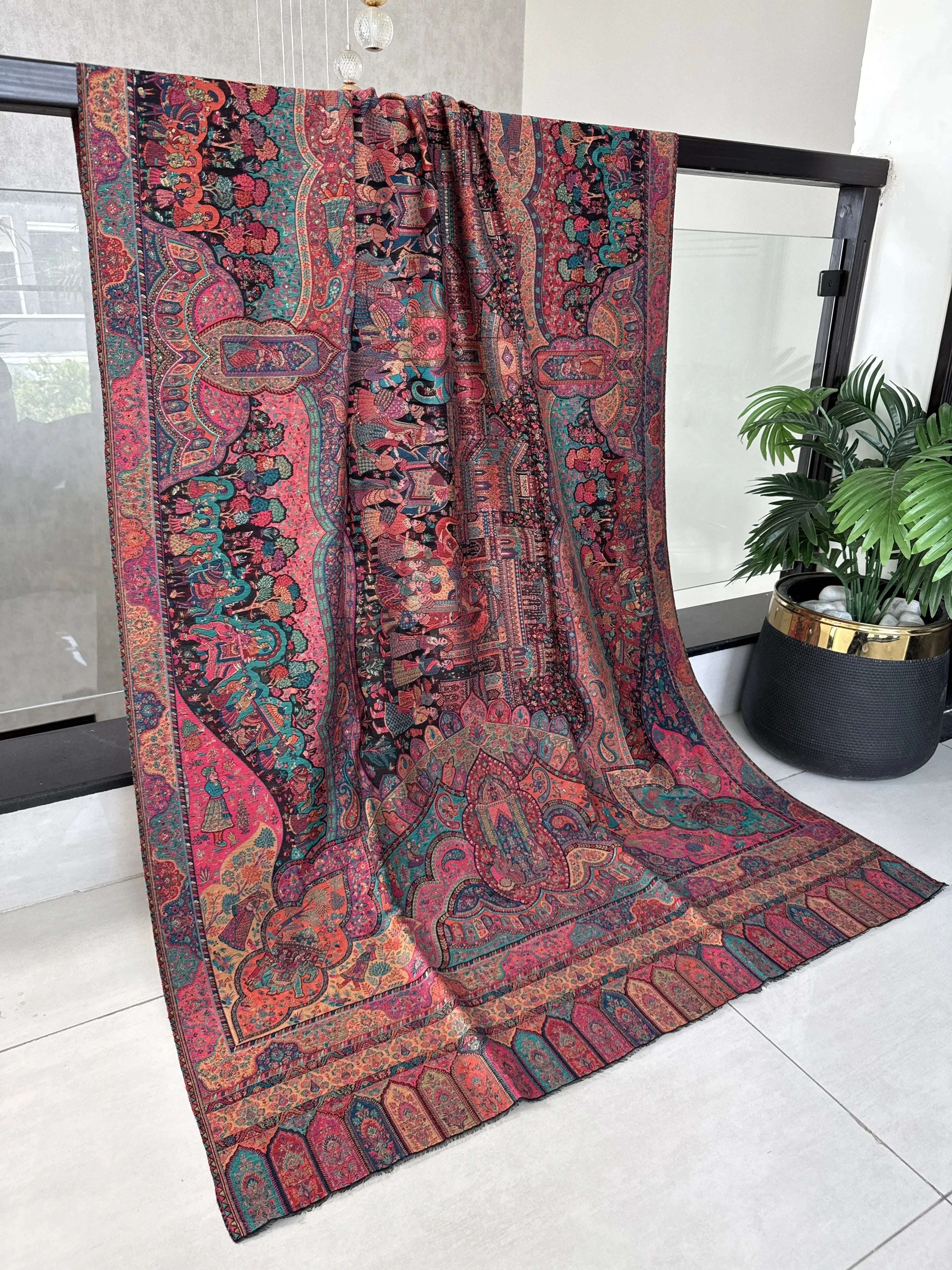 Kani Zari Shawl Dupatta – Sophisticated Focal-Point Dupatta