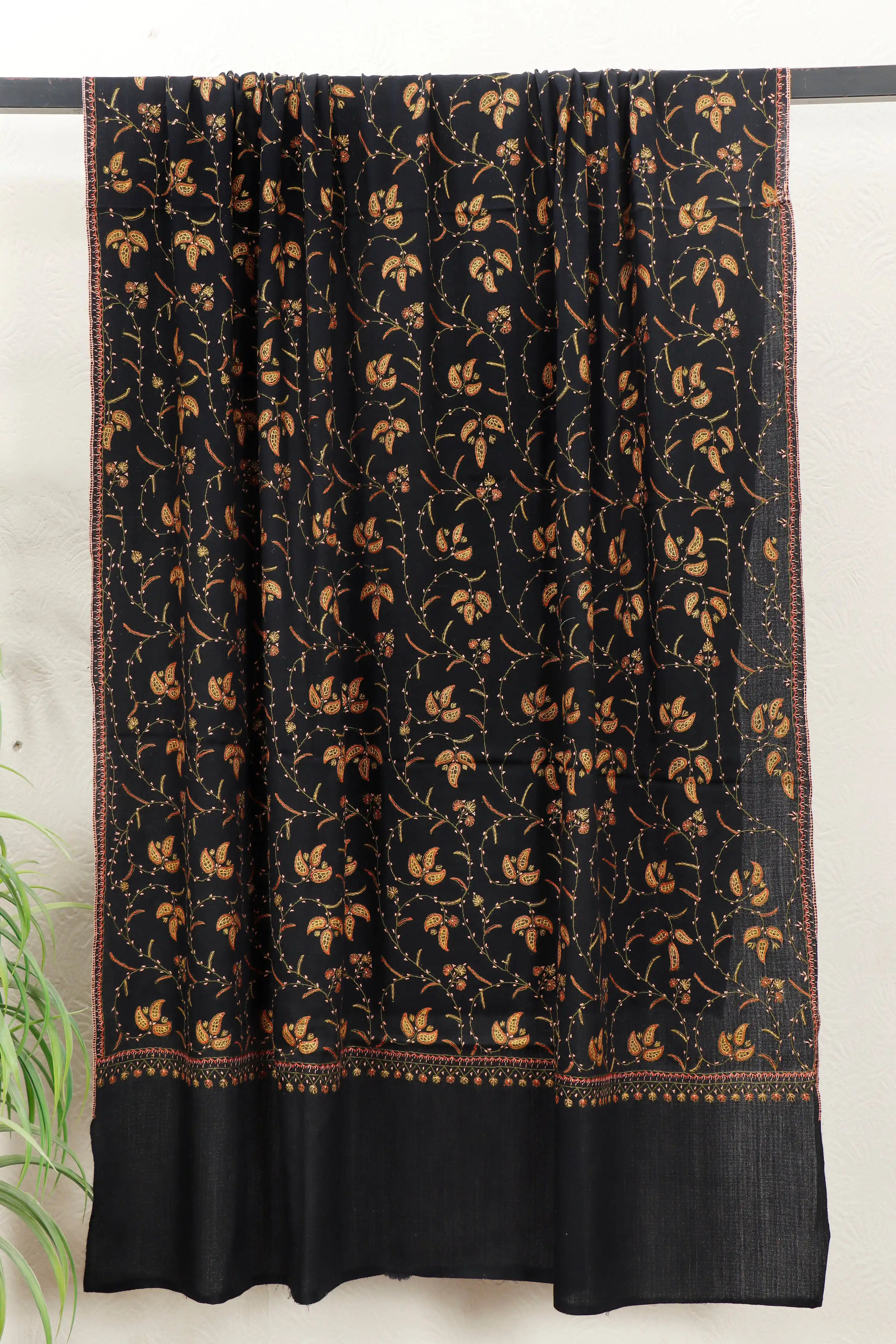 Kashmiri Shawl Sui Work – 45 x 90 inches approx