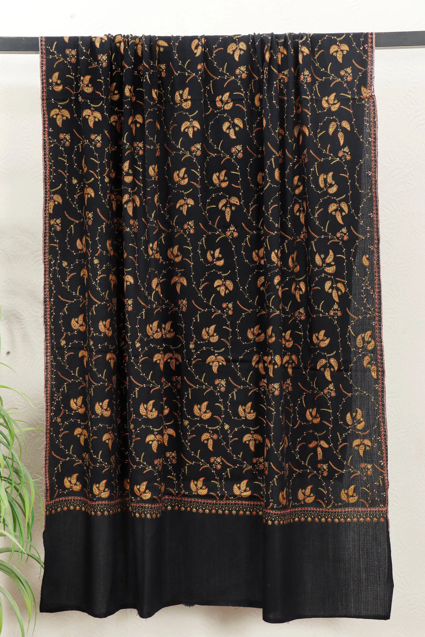 Kashmiri Shawl Sui Work – 45 x 90 inches approx
