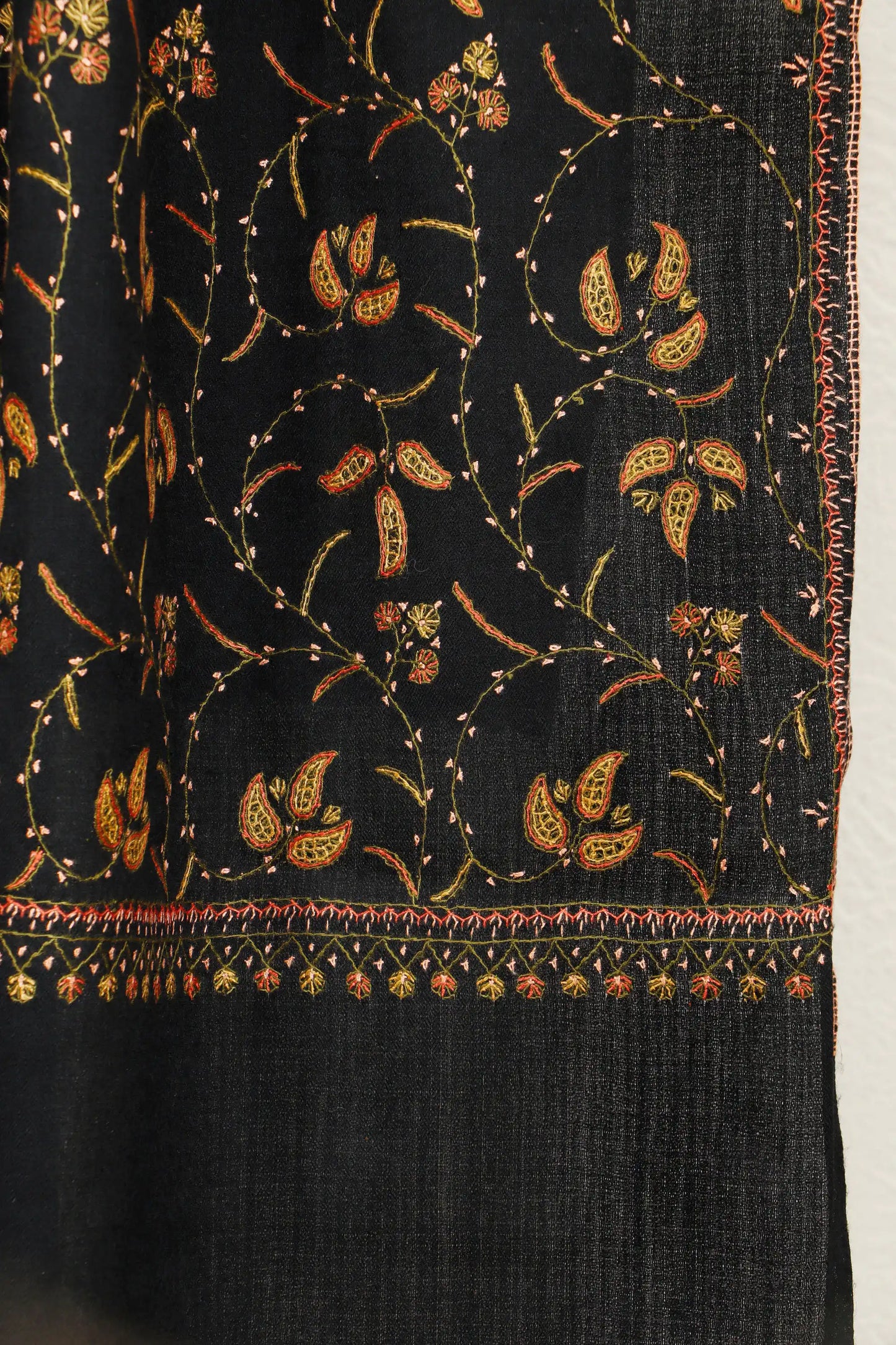 Kashmiri Shawl Sui Work – 45 x 90 inches approx
