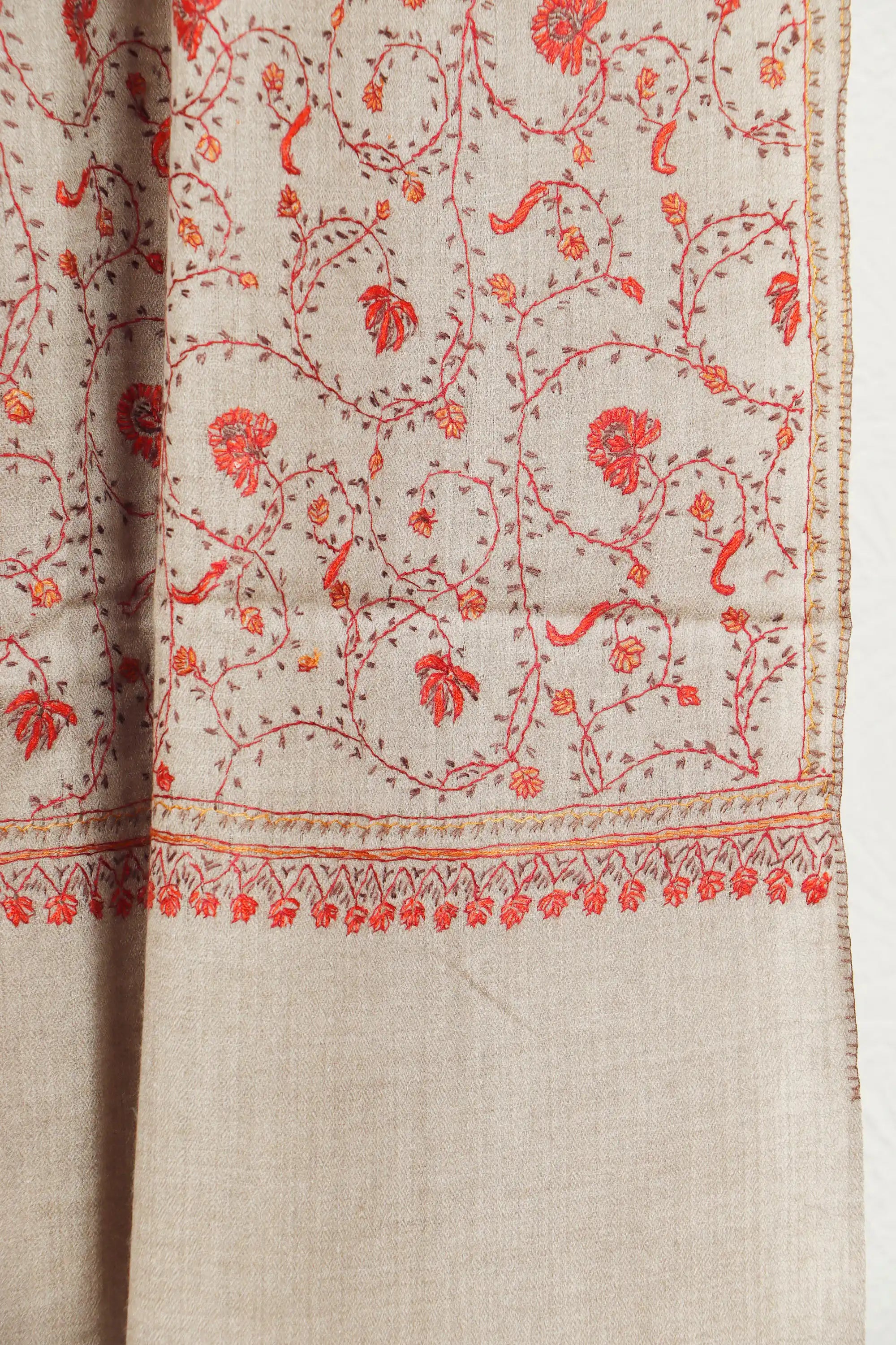 Kashmiri Shawl Sui Work – 45 x 90 inches approx