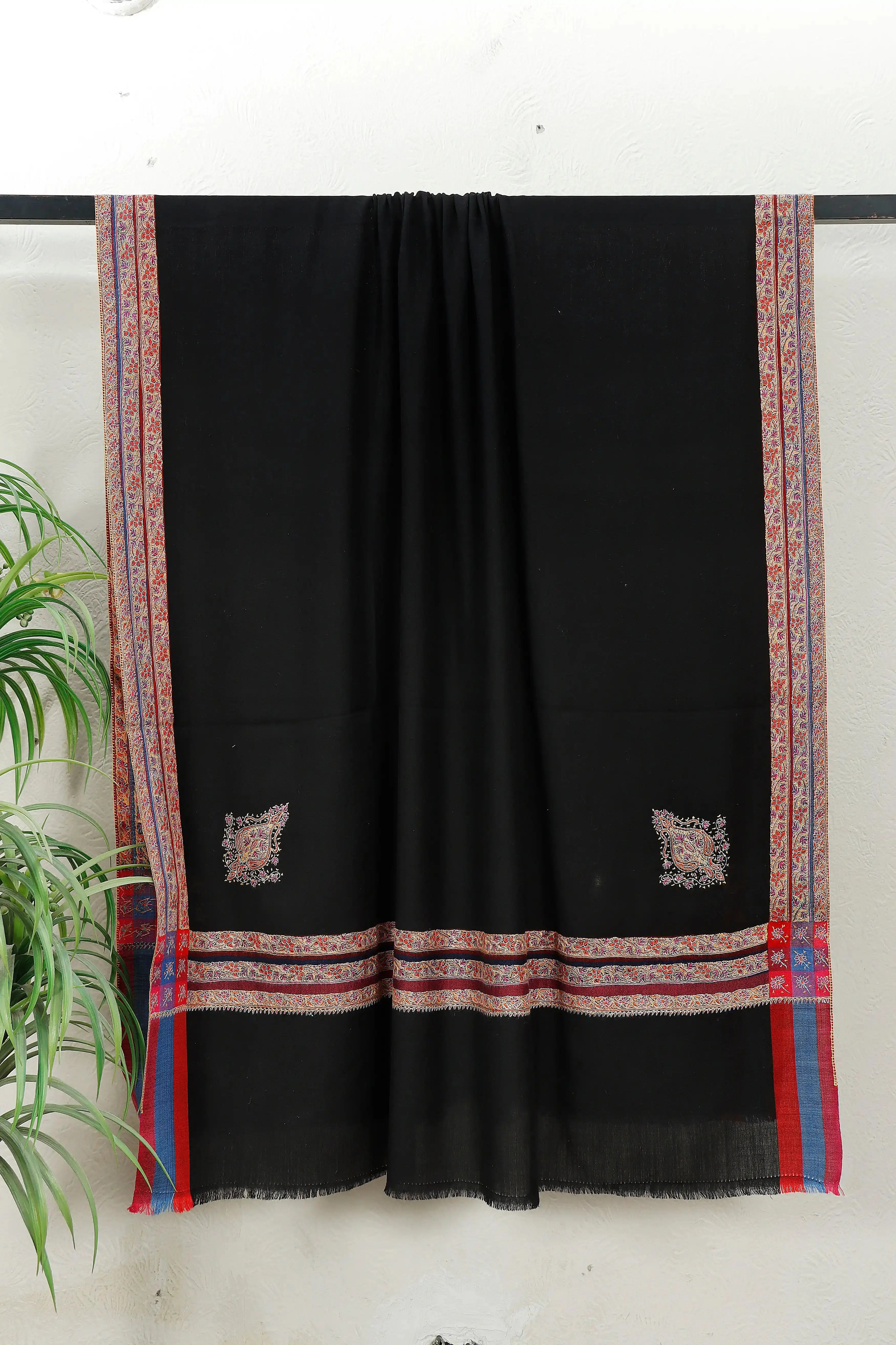 Kashmiri Shawl Sui Work – 45 x 90 inches approx
