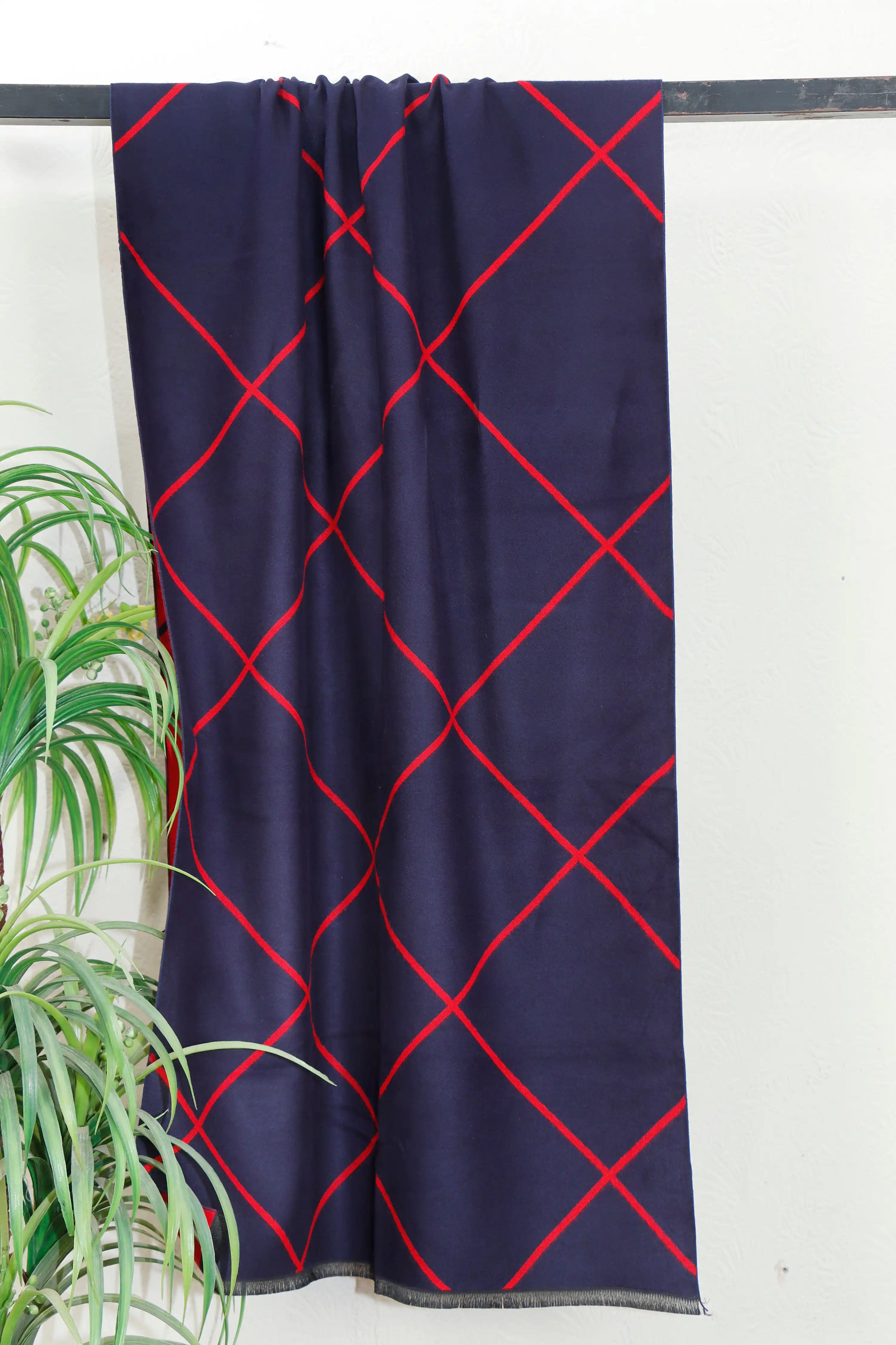 Reversible Cashmere Scarf –28 x 80 inches approx