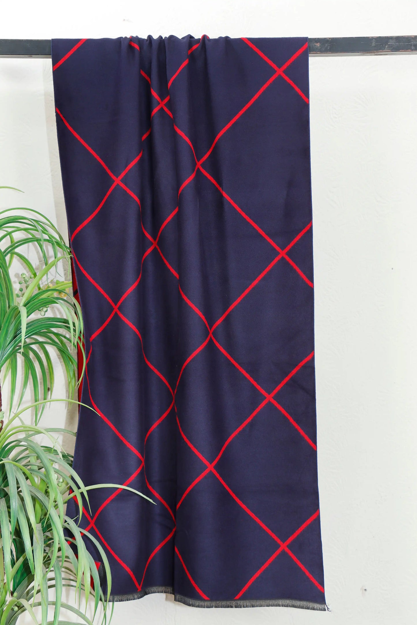 Reversible Cashmere Scarf –28 x 80 inches approx