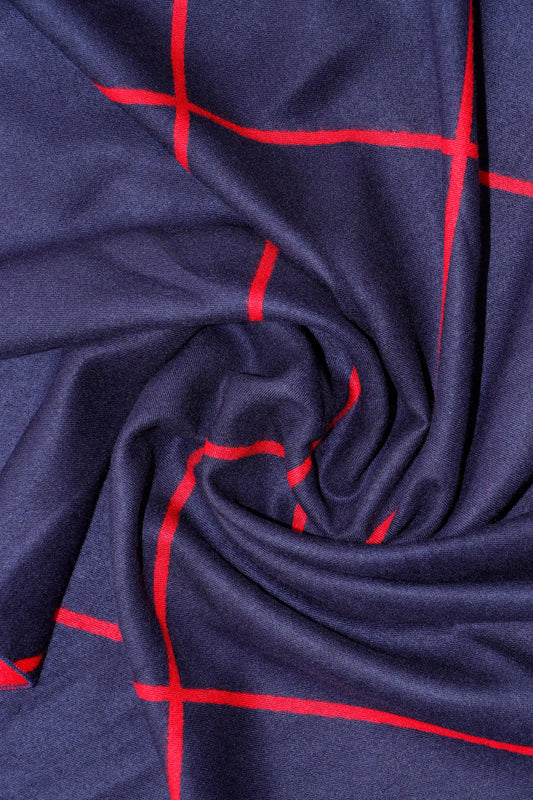 Reversible Cashmere Scarf –28 x 80 inches approx
