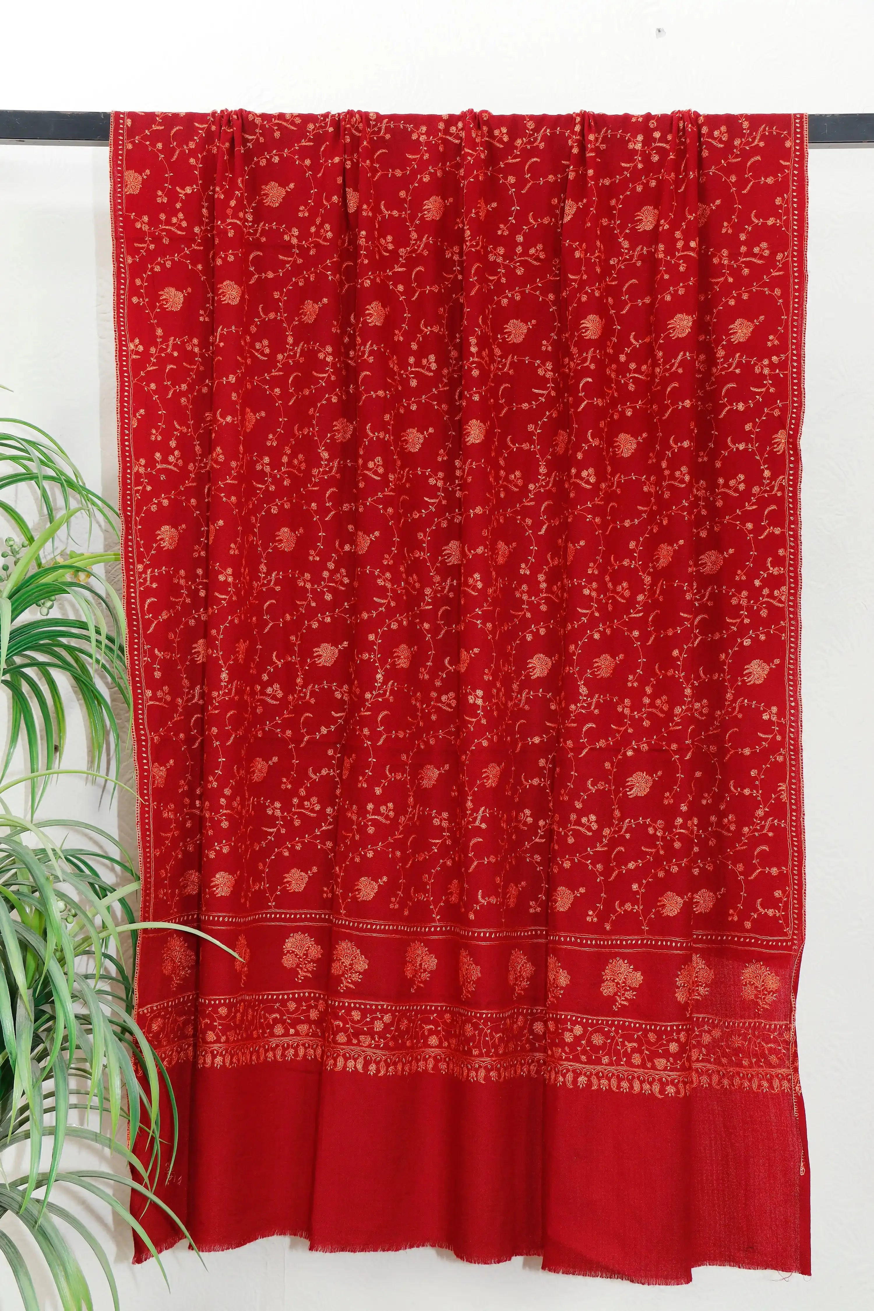 Kashmiri Shawl Sui Work –45 x 90 inches approx