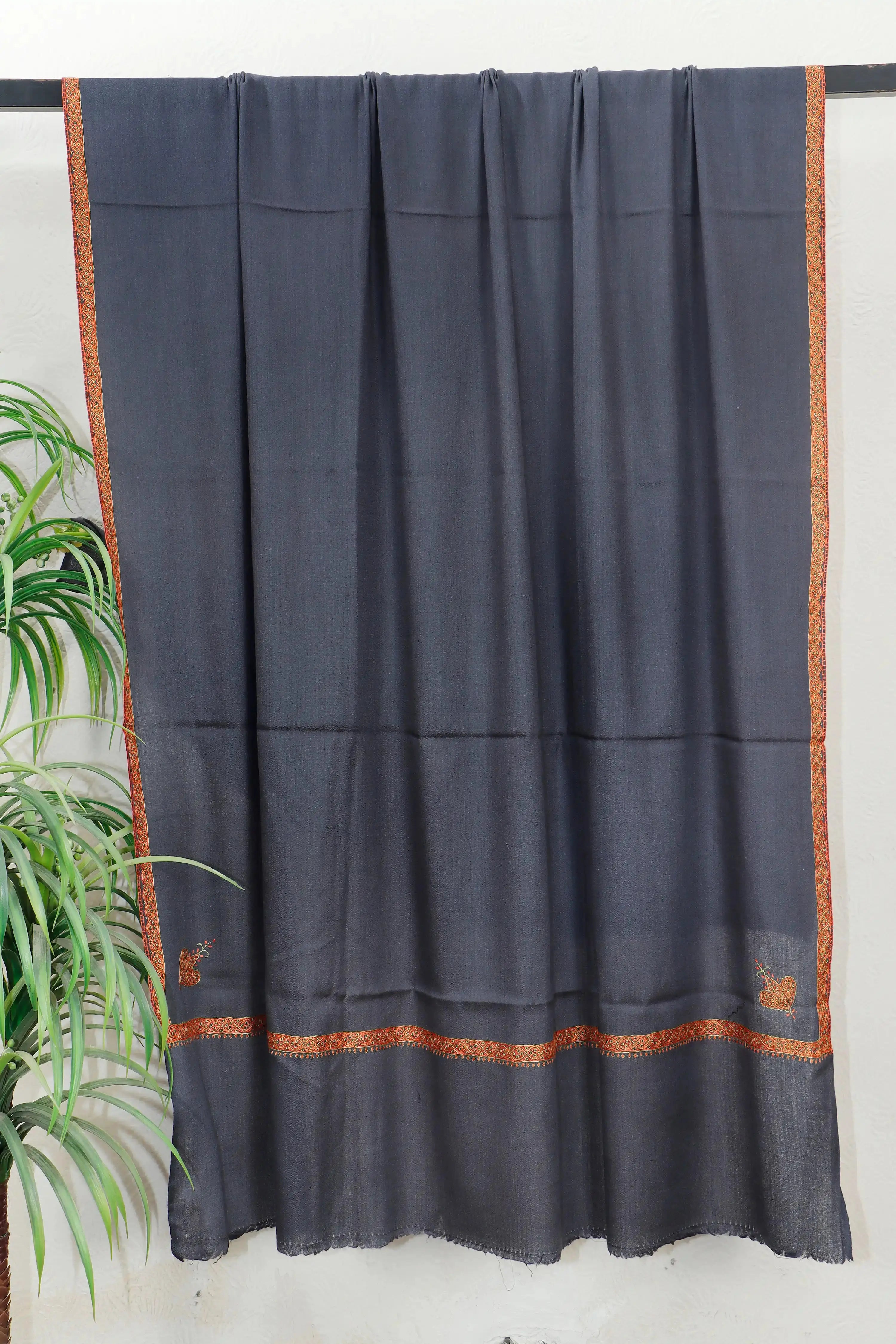 Kashmiri Shawl Sui Work –45 x 90 inches approx
